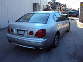 2002 LEXUS GS300 MODEL 4 DOOR SEDAN 3.0L AT 2WD COLOR SILVER Z13581