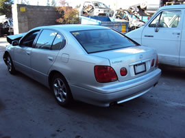 2002 LEXUS GS300 MODEL 4 DOOR SEDAN 3.0L AT 2WD COLOR SILVER Z13581