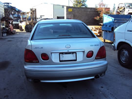 2002 LEXUS GS300 MODEL 4 DOOR SEDAN 3.0L AT 2WD COLOR SILVER Z13581