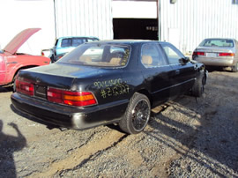 1992 LEXUS LS 400 4DOOR SEDAN 4.0L AT COLOR BLACK STK Z12227