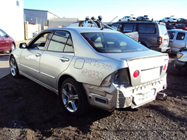 2002 LEXUS IS 300 4 DOOR SEDAN 3.0L MT  RWD COLOR SILVER STK Z12332