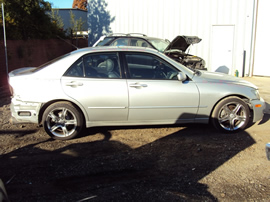 2002 LEXUS IS 300 4 DOOR SEDAN 3.0L MT  RWD COLOR SILVER STK Z12332