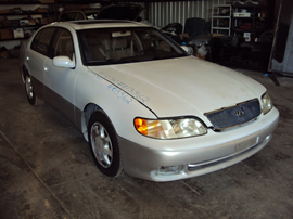 1993 LEXUS GS300 4 DOOR SEDAN 3.0L AT 2WD COLOR WHITE STK Z13362