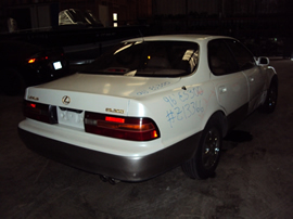 1996 LEXUS ES 300 4 DOOR SEDAN 3.0L V6 AT FWD COLOR WHITE STK Z13366