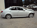 2009 LEXUS IS250 STD MODEL 4 DOOR SEDAN 2.5L V6 AT RWD COLOR SILVER  Z14713