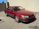 1992 LEXUS ES 300 STD MDL 4 DOOR SEDAN 3.0L V6 AT 2WD COLOR RED Z13534